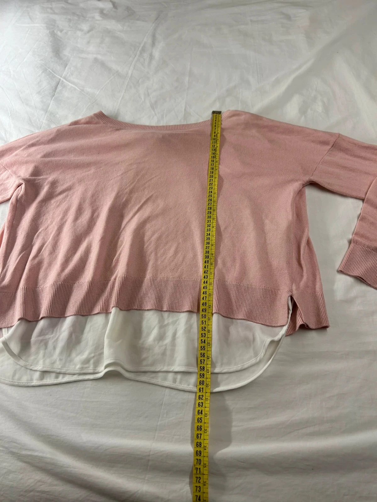 Blusa de manga larga rosa only our story – photo 6
